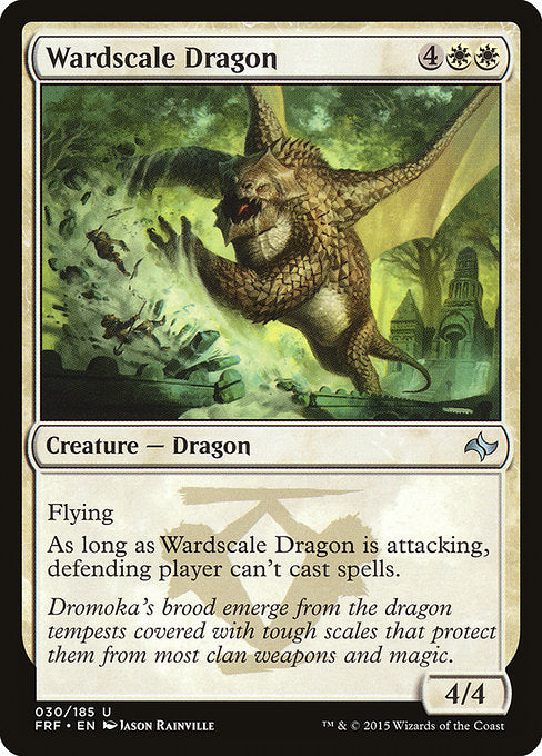 FRF: Wardscale Dragon (Foil)