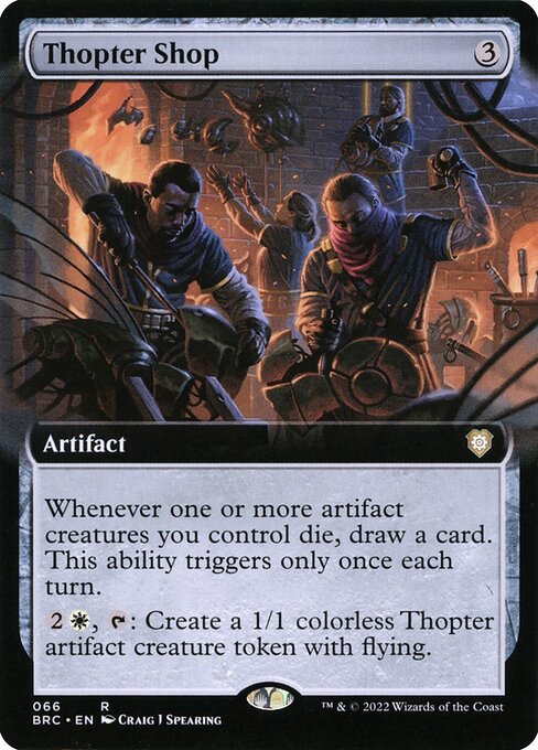 BRC: Thopter Shop (Extended Art)