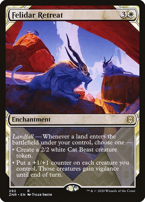 ZNR: Felidar Retreat (Showcase) (Foil)