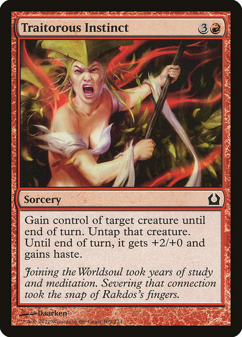 RTR: Traitorous Instinct