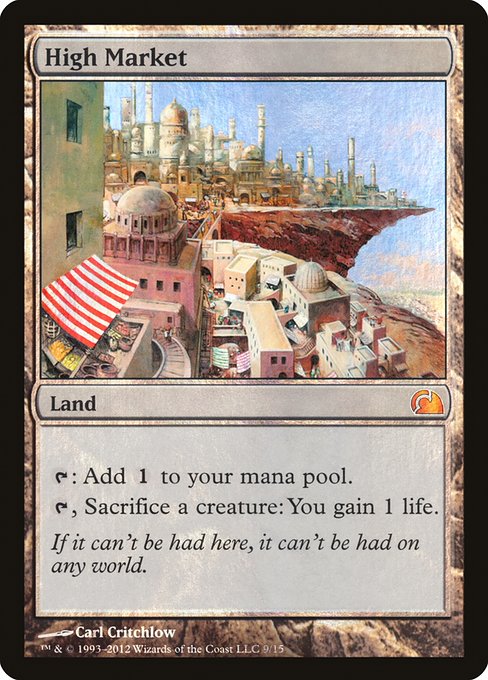 V12: High Market (Foil)