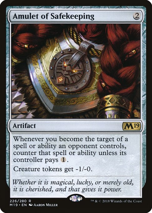 M19: Amulet of Safekeeping (Foil)