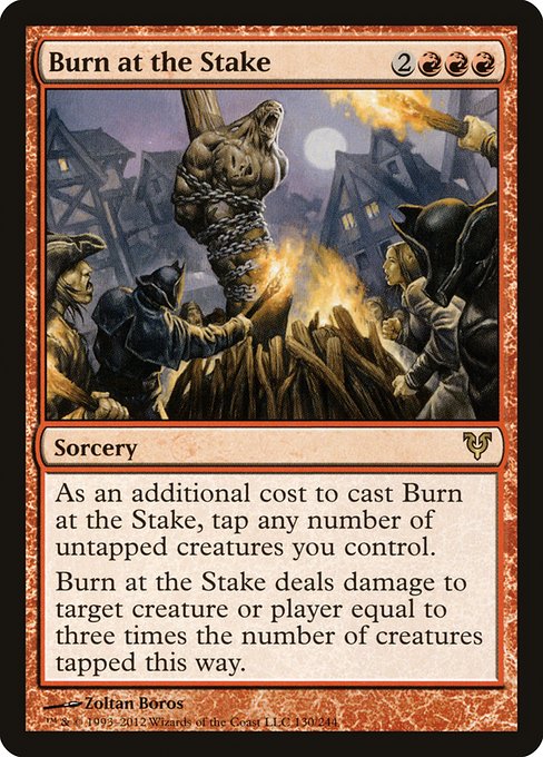 AVR: Burn at the Stake