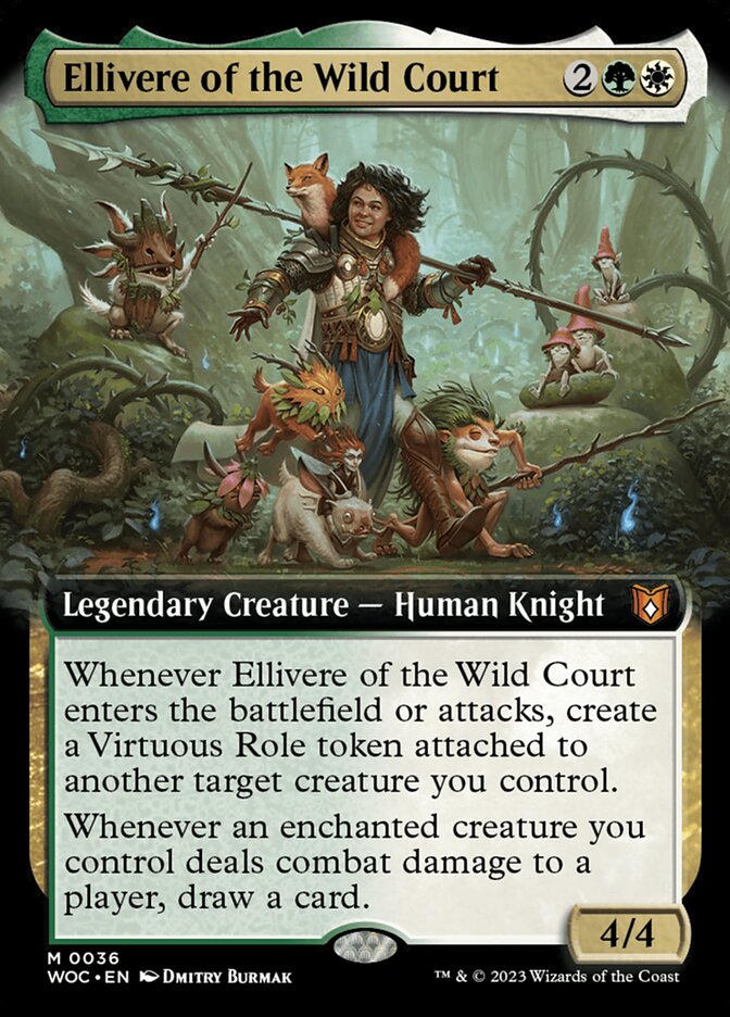 Ellivere of the Wild Court (Extended Art) [Foil] :: WOC