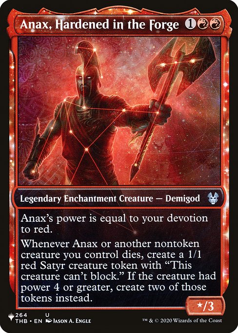 PLST: Anax, Hardened in the Forge (Showcase)