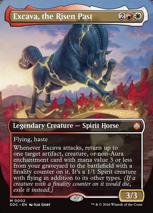 SOC: Excava, the Risen Past (Borderless)