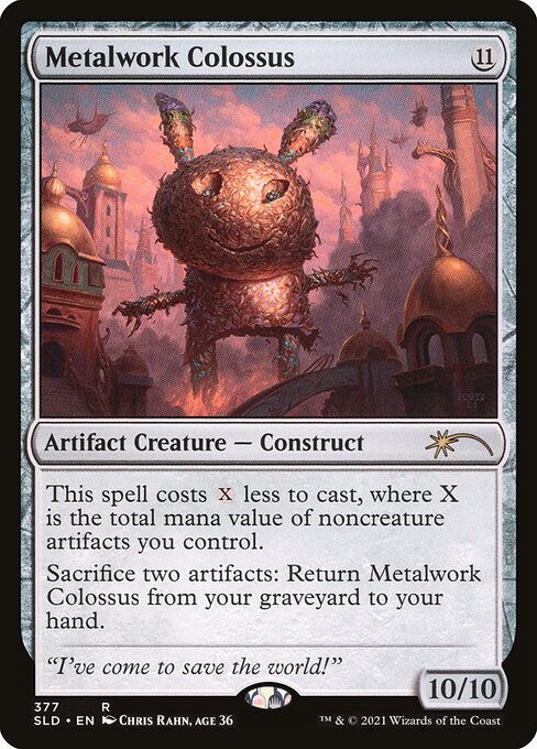 SLD: Metalwork Colossus (377) (Foil)