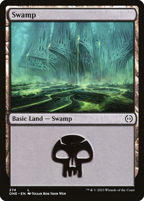 ONE: Swamp (274) (Foil)
