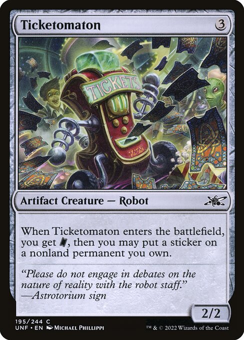 UNF: Ticketomaton (Foil)