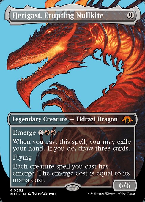 MH3: Herigast, Erupting Nullkite (Borderless) (Foil)