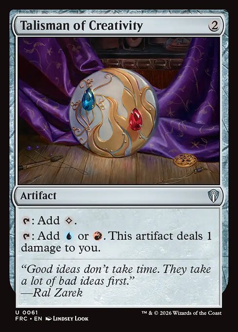 FRC: Talisman of Creativity