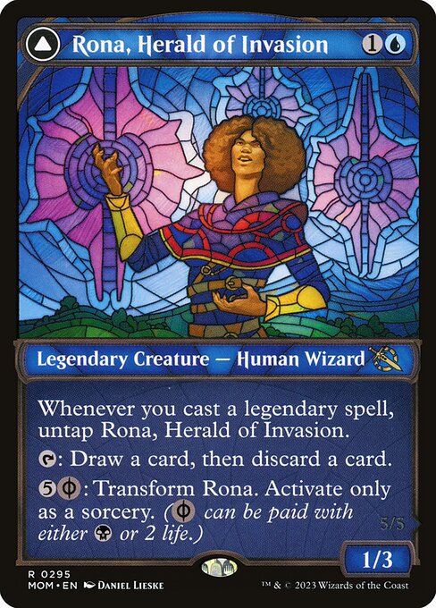 MOM: Rona, Herald of Invasion (Showcase) (Foil)