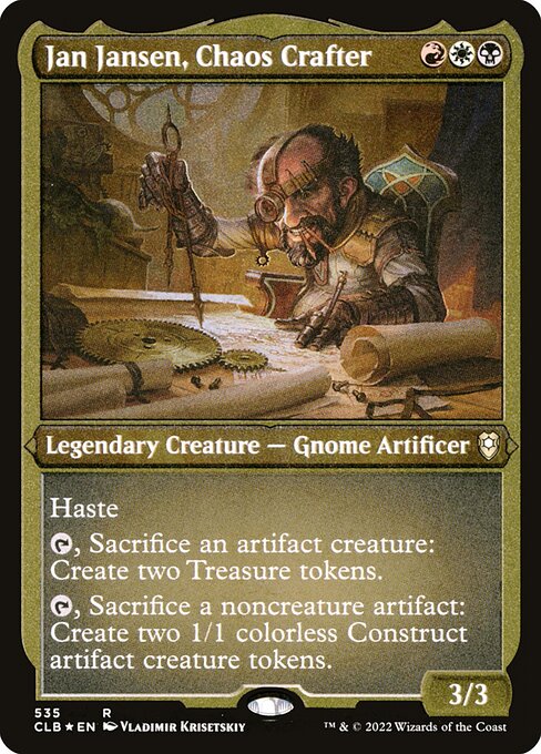 CLB: Jan Jansen, Chaos Crafter (Foil Etched)