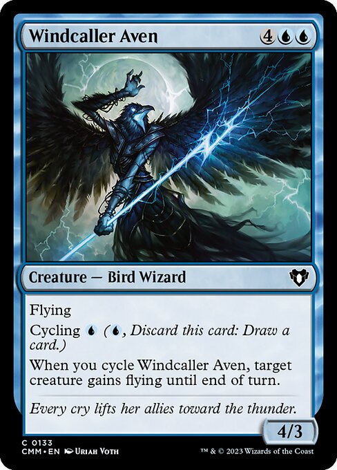 CMM: Windcaller Aven (Foil)