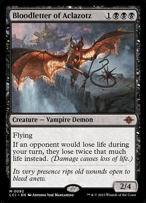 LCI: Bloodletter of Aclazotz (Foil)