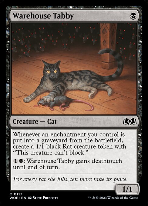 WOE: Warehouse Tabby (Foil)