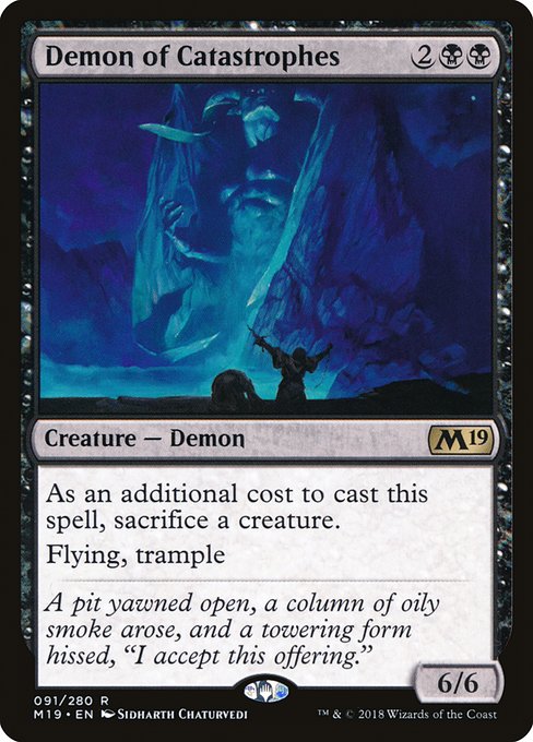 M19: Demon of Catastrophes (Foil)