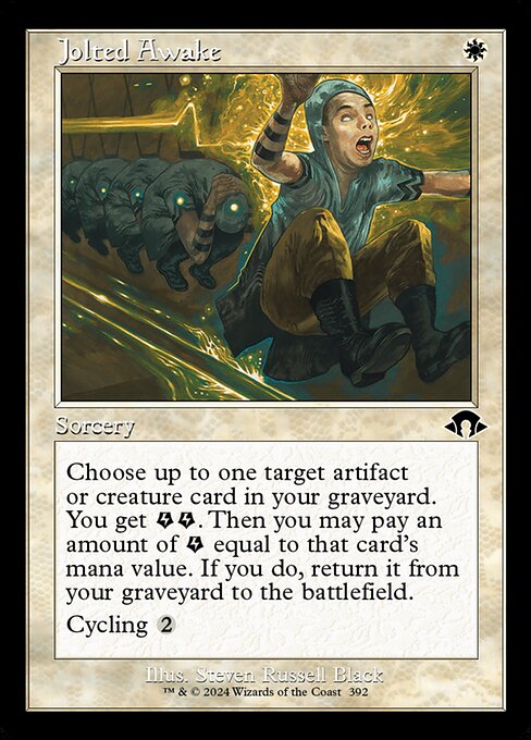 MH3: Jolted Awake (Retro Frame) (Foil)