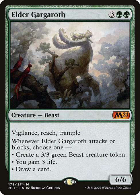 M21: Elder Gargaroth (Foil)