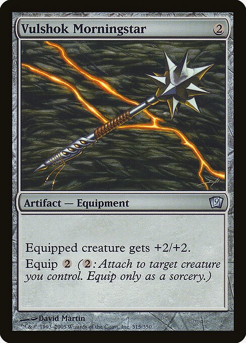 9ED: Vulshok Morningstar (Foil)