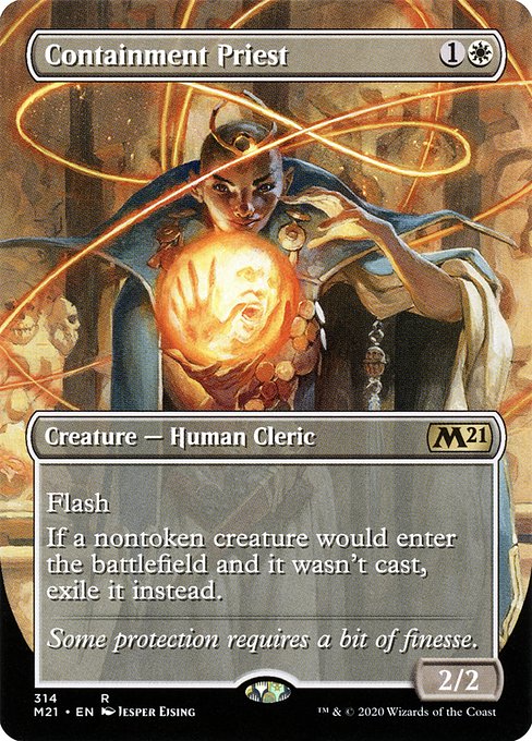 M21: Containment Priest (Alternate Art) (Foil)