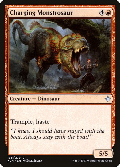 XLN: Charging Monstrosaur (Foil)