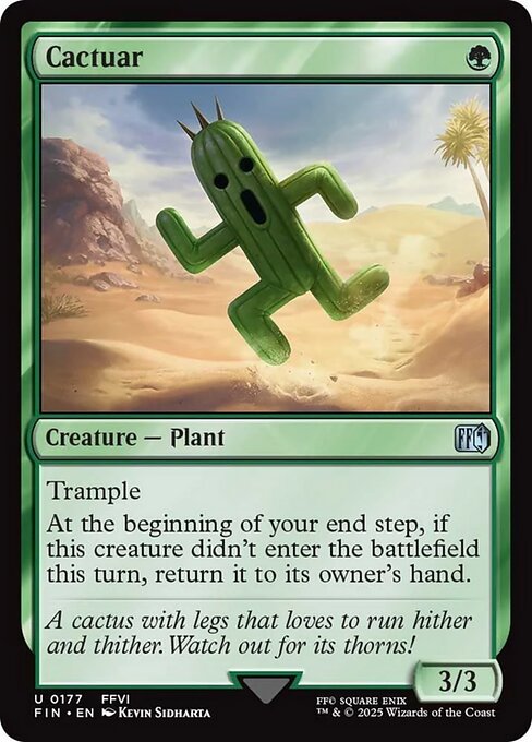 FIN: Cactuar (Foil)