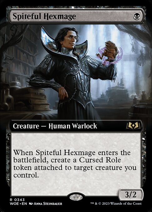 WOE: Spiteful Hexmage (Extended Art)