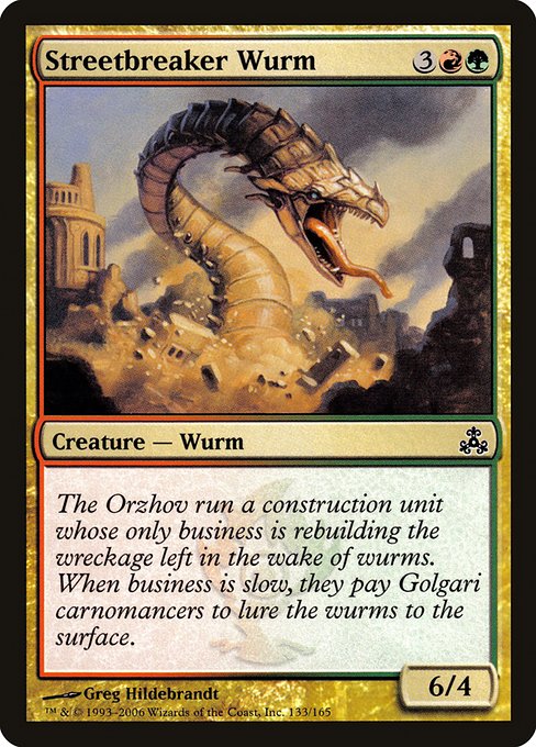 GPT: Streetbreaker Wurm