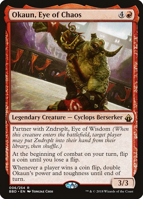 BBD: Okaun, Eye of Chaos (Foil)