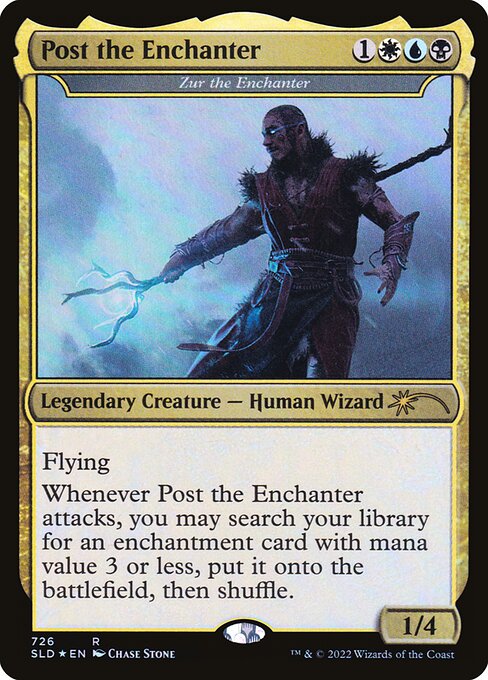SLD: Post the Enchanter - Zur the Enchanter (Foil)
