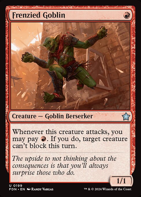 FDN: Frenzied Goblin (Foil)