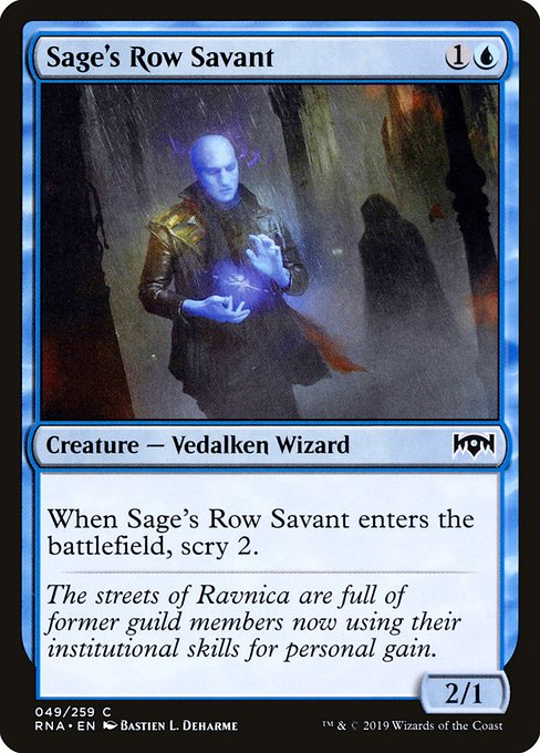 RNA: Sage's Row Savant (Foil)