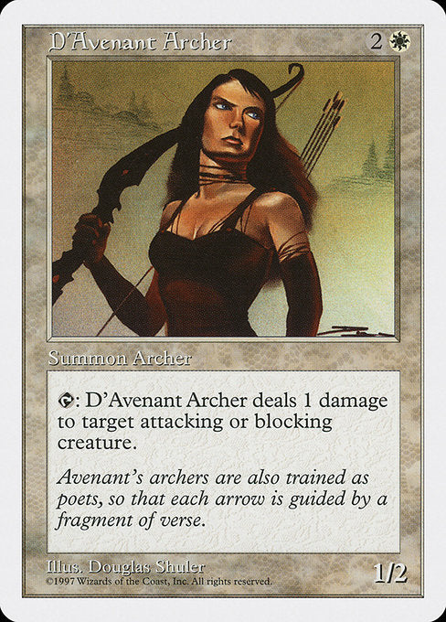 5ED: D'Avenant Archer