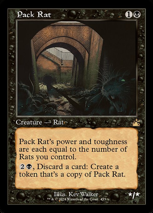 RVR: Pack Rat (Retro Frame) (Foil)