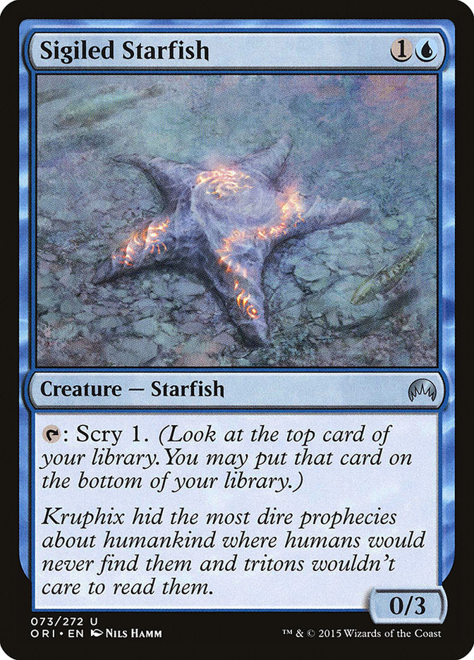 Sigiled Starfish [Foil] :: ORI