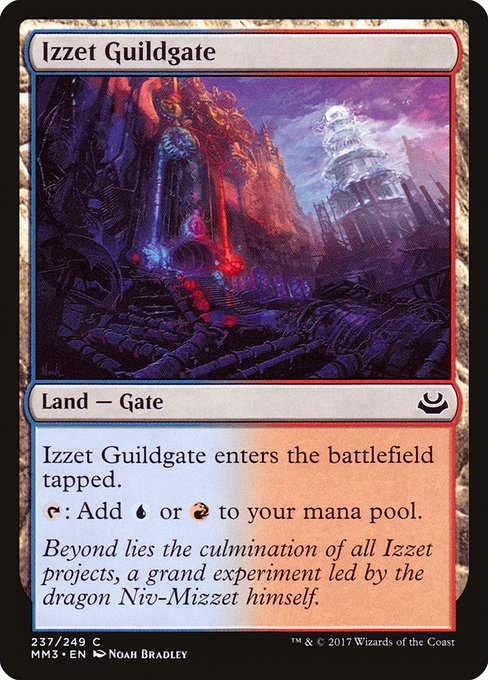 MM3: Izzet Guildgate (Foil)