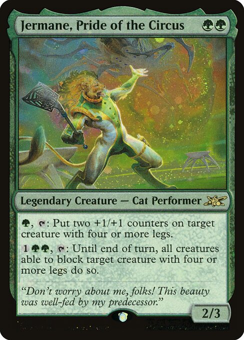 UNF: Jermane, Pride of the Circus (Galaxy Foil)