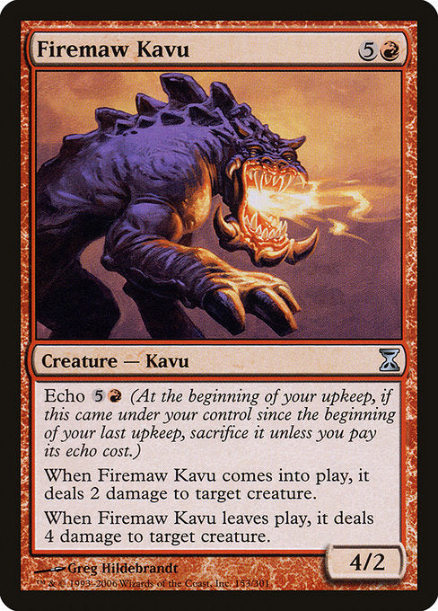 TSP: Firemaw Kavu