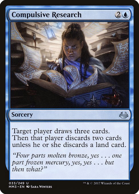 MM3: Compulsive Research