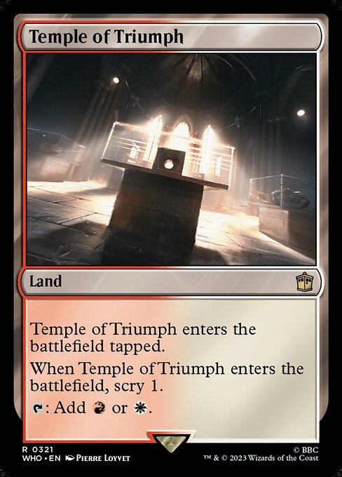 WHO: Temple of Triumph