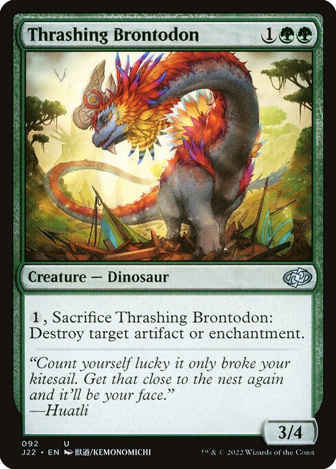 J22: Thrashing Brontodon