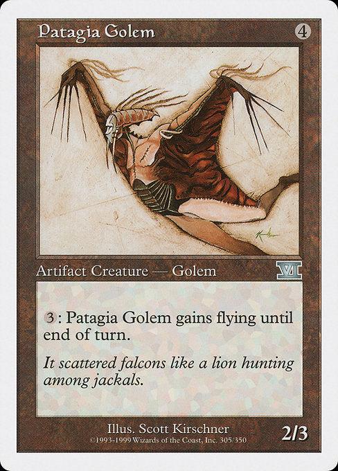 6ED: Patagia Golem