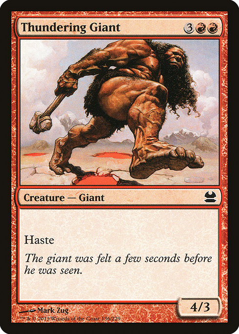 MMA: Thundering Giant (Foil)