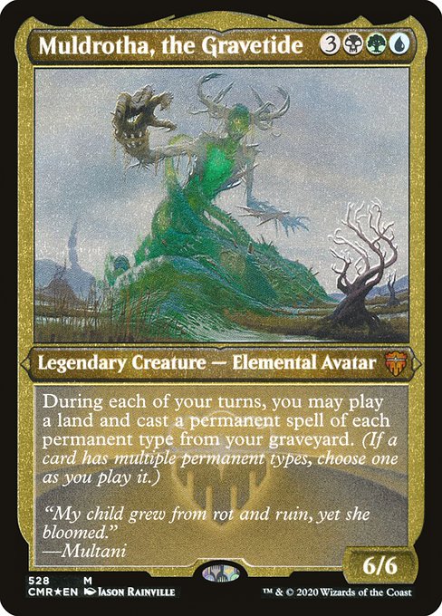 CMR: Muldrotha, the Gravetide (Foil Etched)