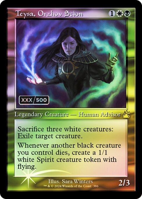 RVR: Teysa, Orzhov Scion (Retro Frame) (Serial Numbered) (Foil)