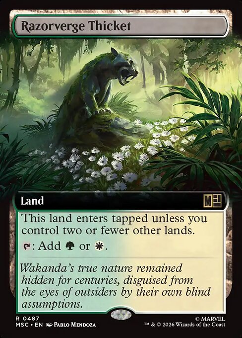 MSC: Razorverge Thicket (Extended Art)