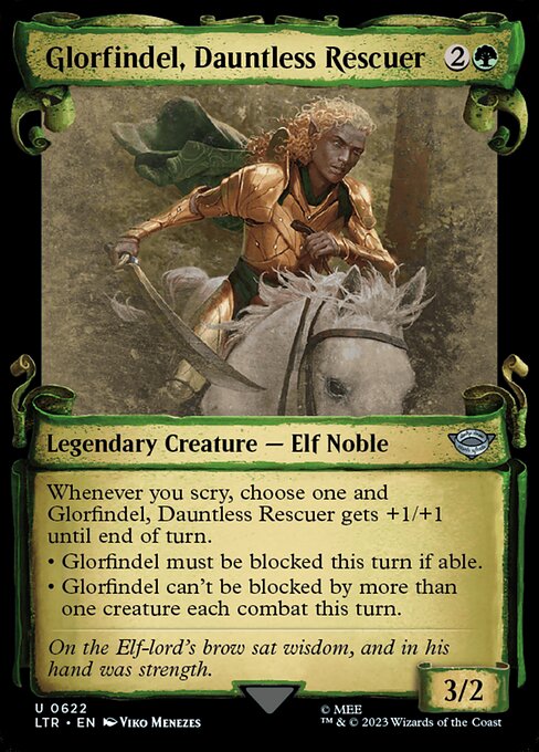 LTR: Glorfindel, Dauntless Rescuer (Showcase Scrolls)