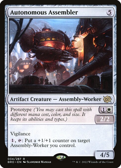 BRO: Autonomous Assembler (Foil)