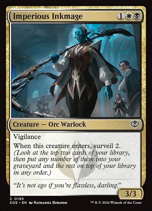 SOS: Imperious Inkmage (Foil)